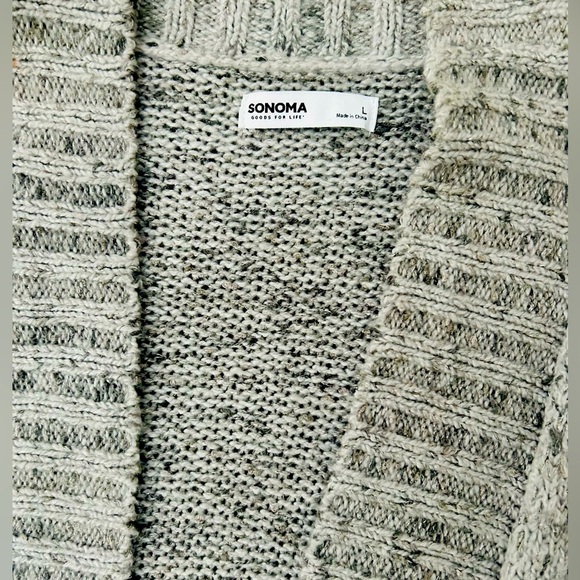 Women’s Sonoma Good for Life oversized cardigan with pockets - Picture 2 of 5